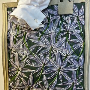 JASPER & JEERA (ANTHROPOLOGIE) Embroiderd tote bag